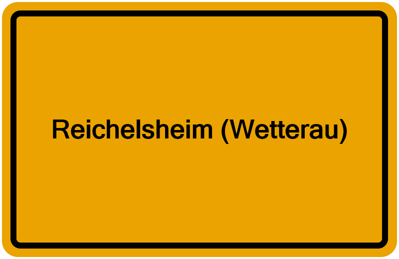Handelsregisterauszug Reichelsheim (Wetterau)
